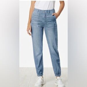JOES Light Blue Relaxed Straight Joggers Style Jeans